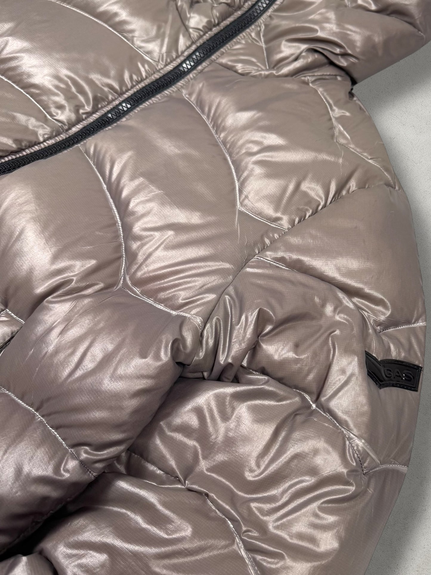 GAS Vintage DD Shell Colorshift Daunen Puffer Jacke [M]