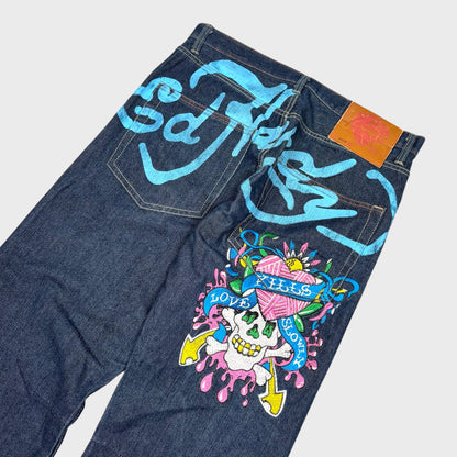 Ed Hardy Vintage Big Print [L] - Vision Night 