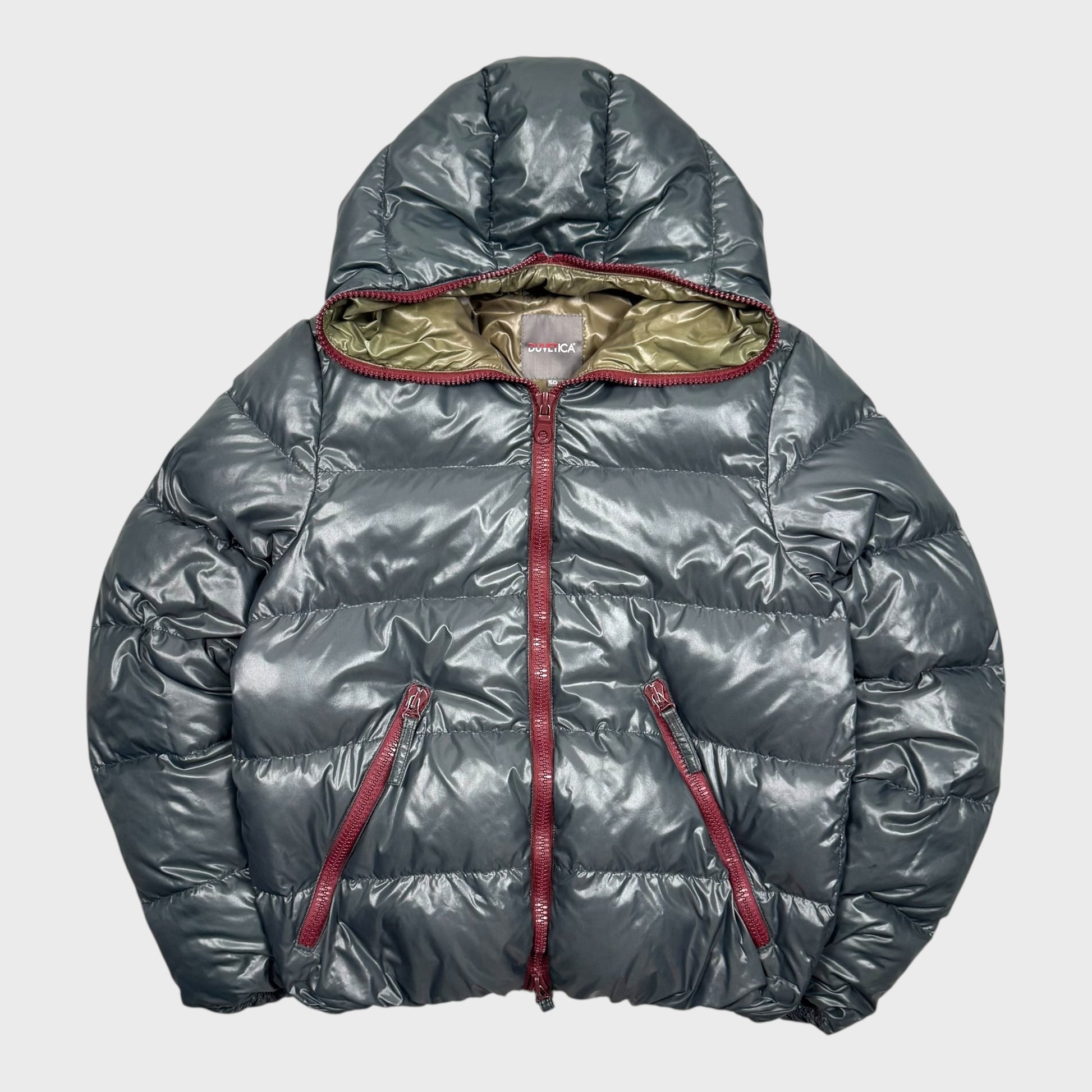 Duvetica Vintage Full Zip Daunen Puffer Jacke [L] - Vision Night 