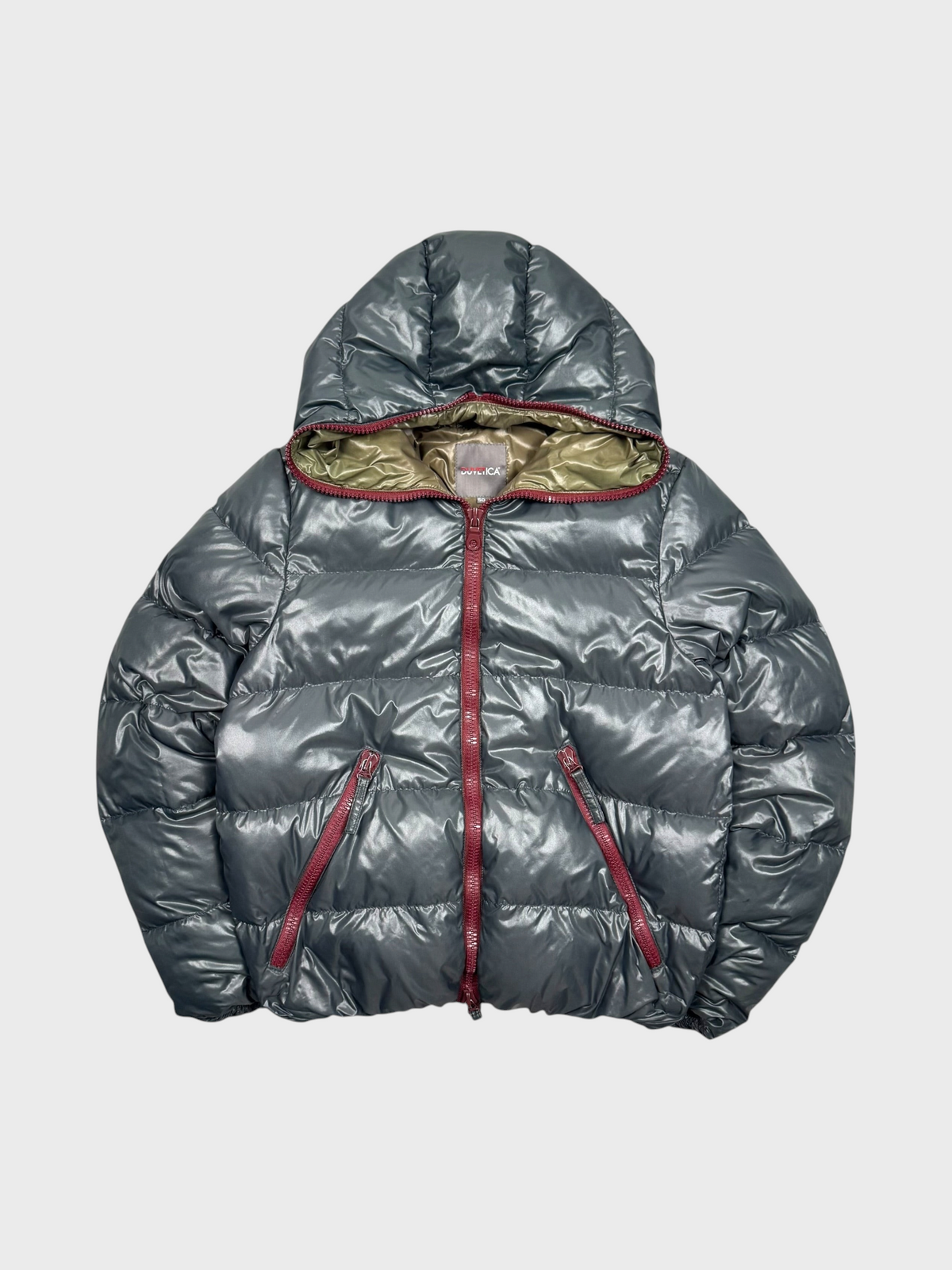 Duvetica Vintage Full Zip Daunen Puffer Jacke [L] - Vision Night