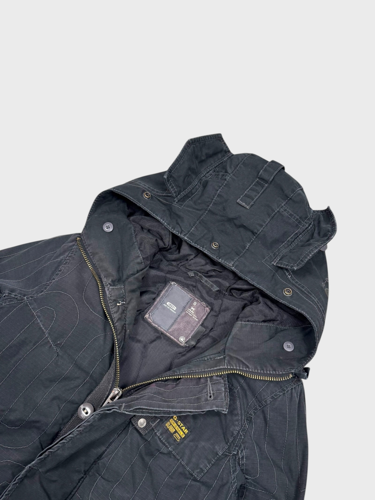G-Star Vintage Military Pattern Denim Jacket [S] - Vision Night