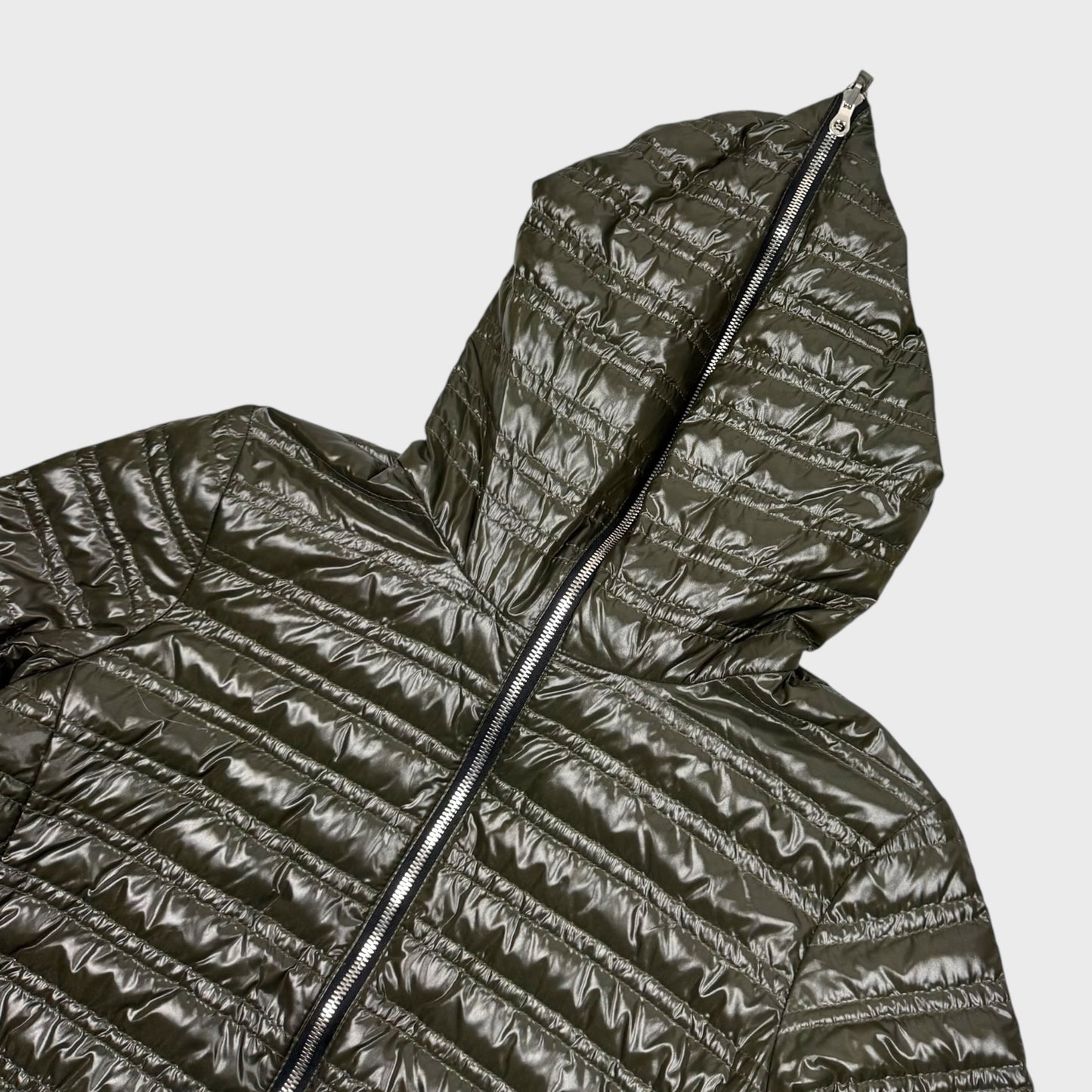 Duvetica Vintage Reversible Shiny Daunen Puffer Jacke [M] - Vision Night 