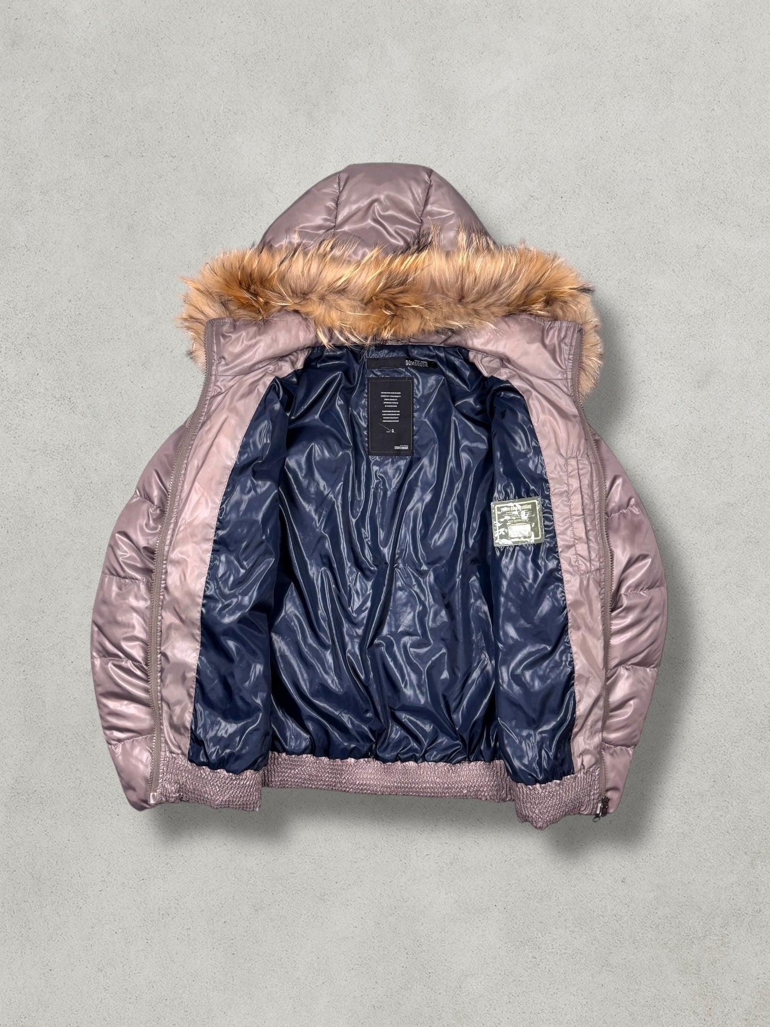 Vintage Y2k Bomboogie Shiny Down Pufferjacke Wmns [M] - Vision Night 