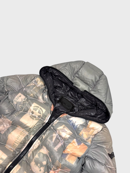 GAS Vintage Memory Color Shift Daunen Puffer Jacke [S] Wmns - Vision Night