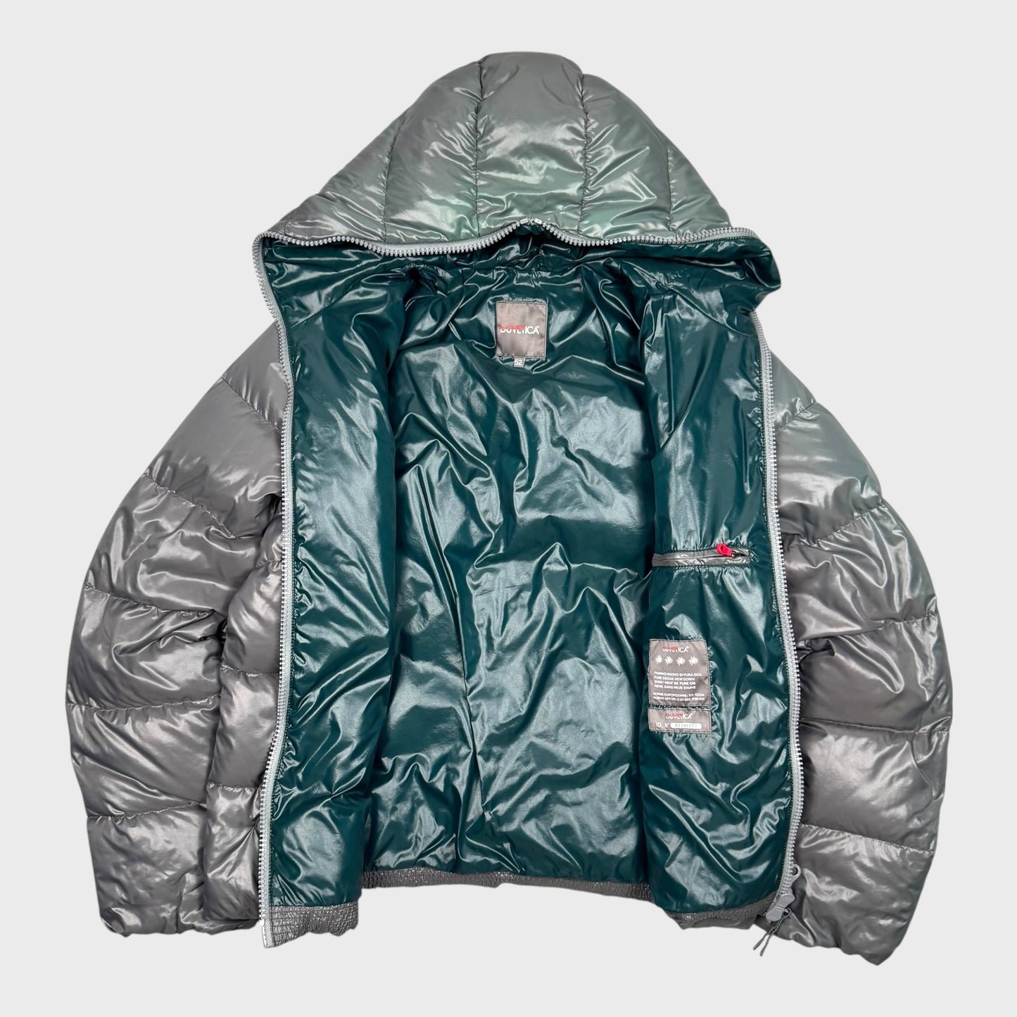 Duvetica Vintage Full Zip Daunen Puffer Jacke [L] - Vision Night 