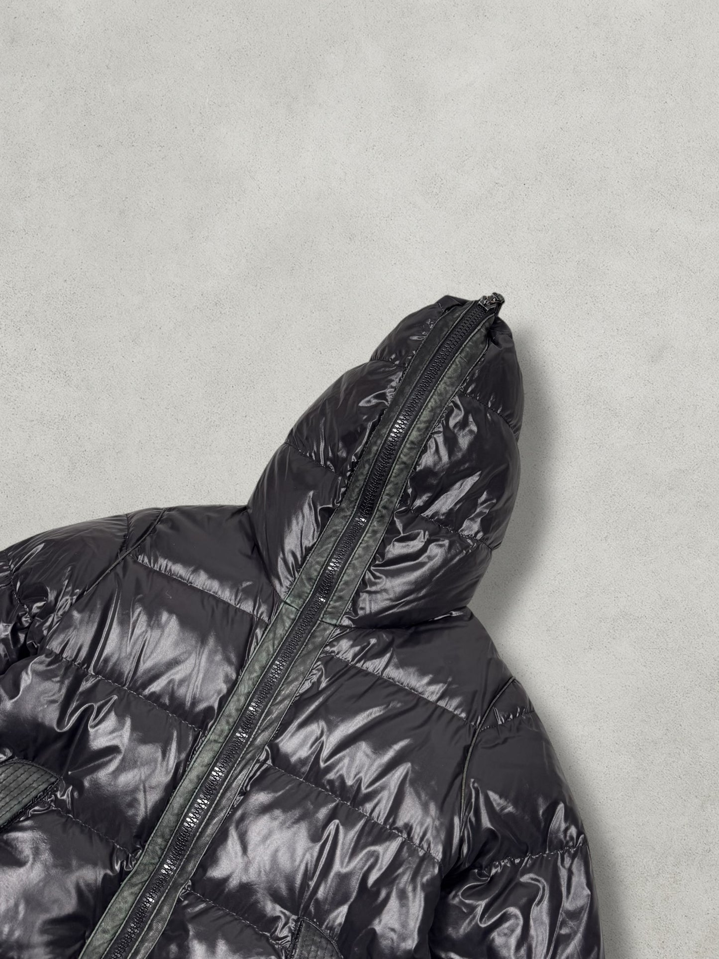Duvetica Vintage Shiny Full Zip Daunen Puffer Jacke [M] Wmns - Vision Night 