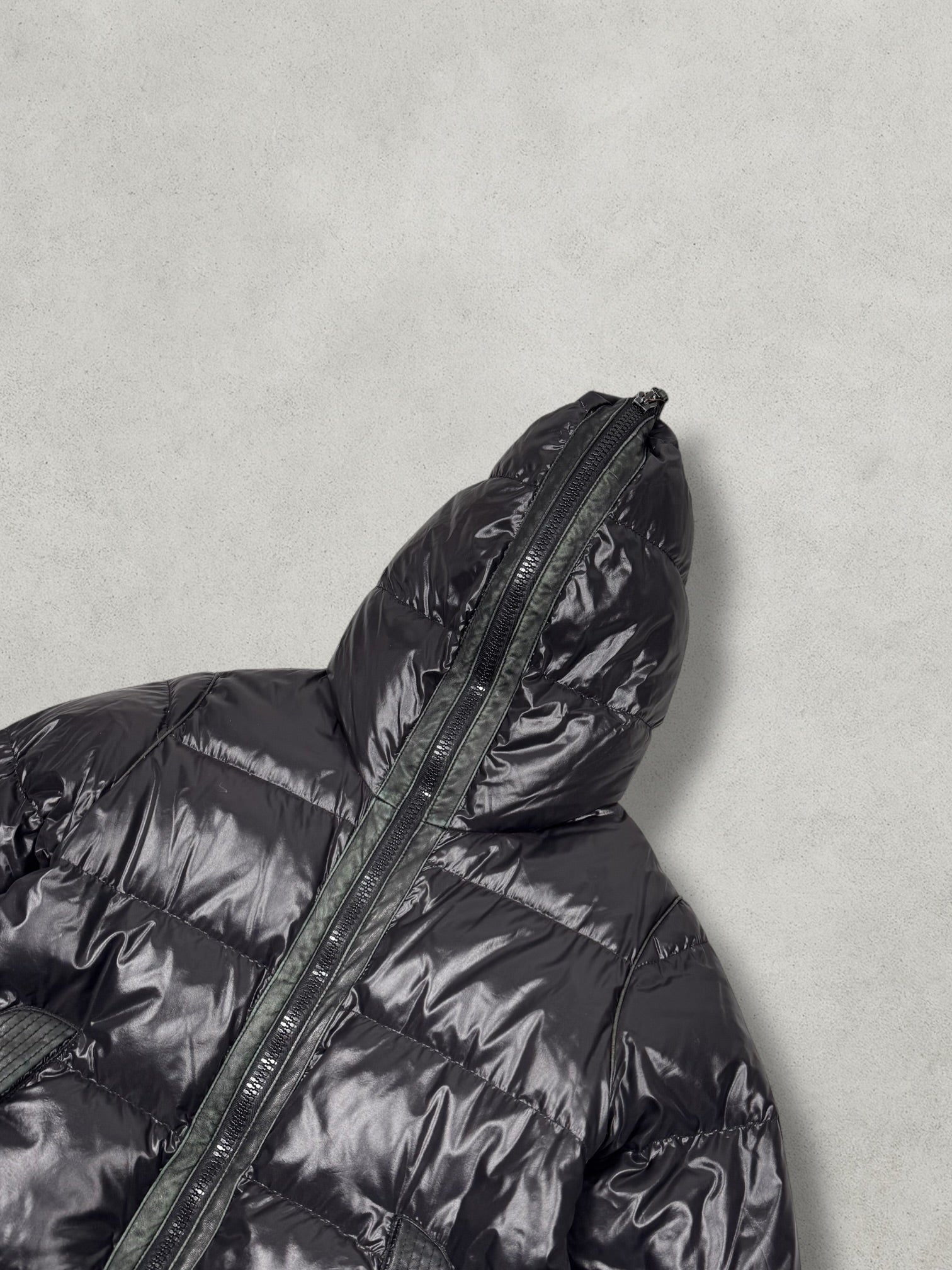 Duvetica Vintage Shiny Full Zip Daunen Puffer Jacke [M] Wmns - Vision Night 