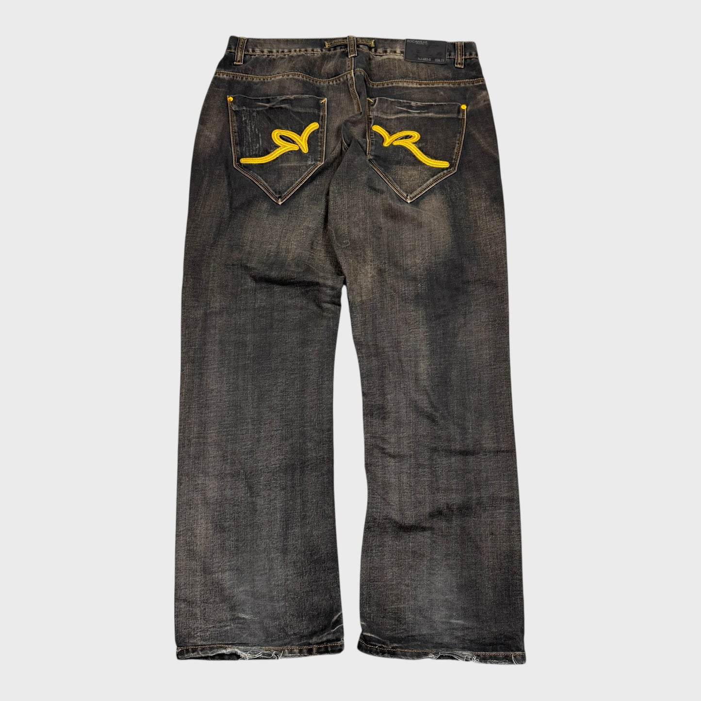 Rocawear Vintage Sunfade Jeans [Xl] - Vision Night 