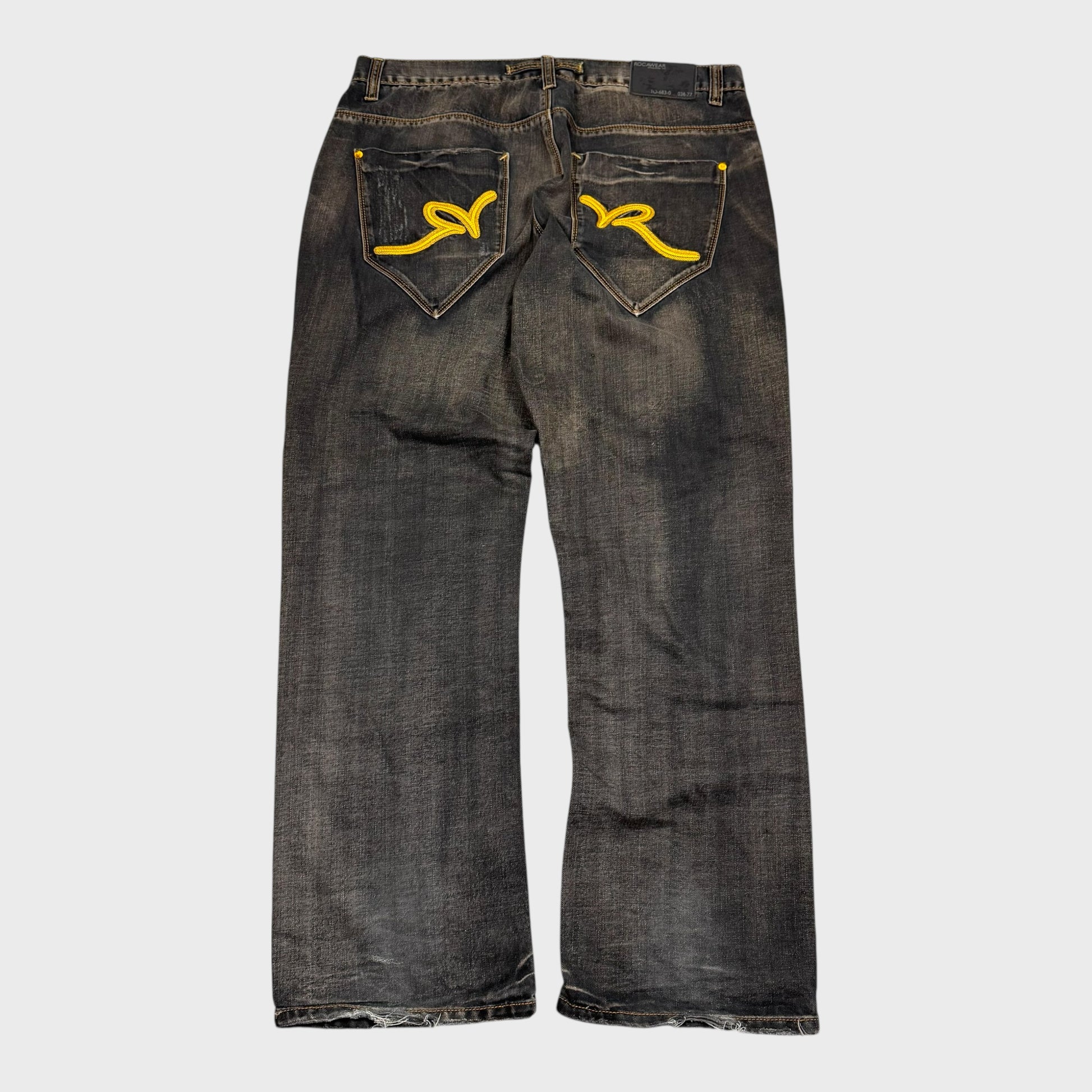 Rocawear Vintage Sunfade Jeans [Xl] - Vision Night 