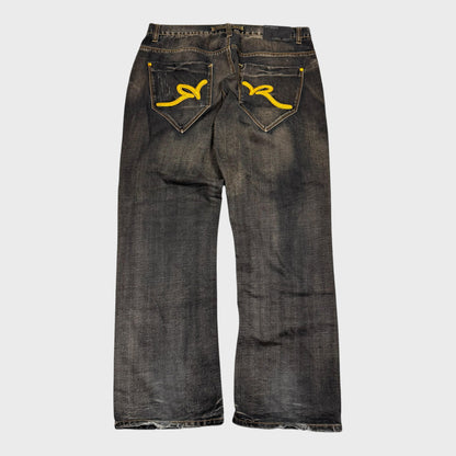 Rocawear Vintage Sunfade Jeans [Xl] - Vision Night 