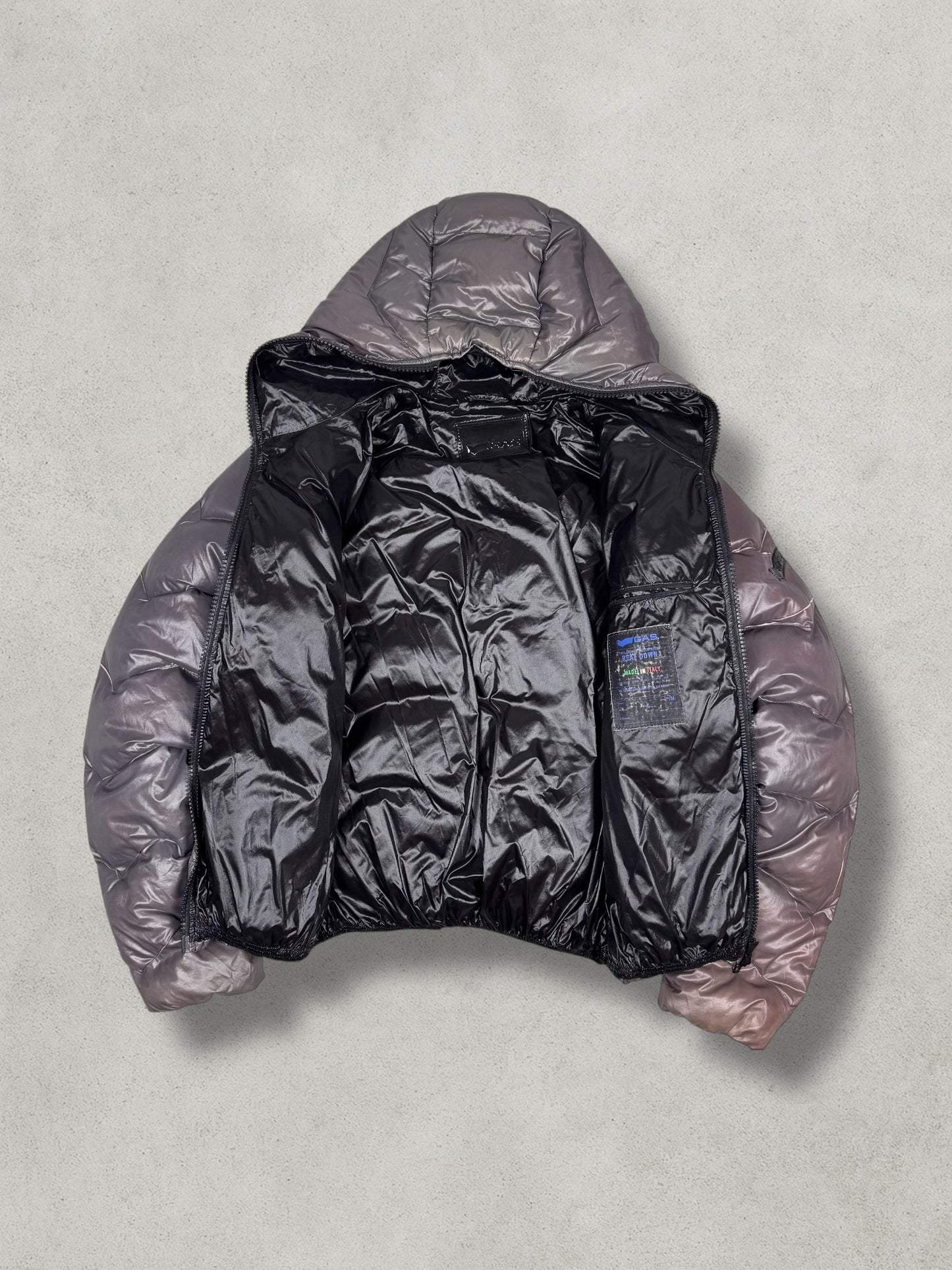 GAS Vintage DD Shell Memory Daunen Puffer Jacke [M]