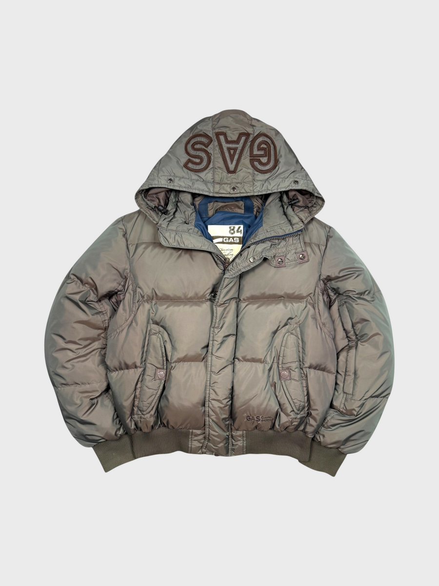 Gas Vintage Color Change Daunen Puffer Jacke [M] - Vision Night