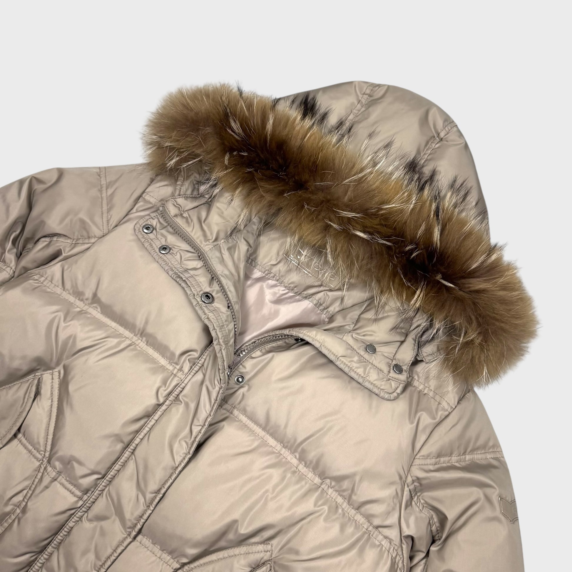 Gas Vintage Fur Daunen Puffer Jacke [S] - Vision Night 