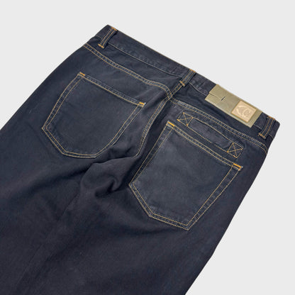 Just Cavalli Vintage Contrasted Stiched Jenas [L] - Vision Night 