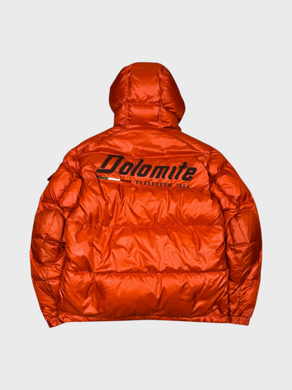 Dolomite Vintage Explorer Backprint Daunen Puffer Jacke - Vision Night