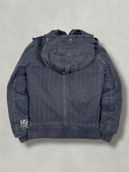 G-Star Vintage Military Pattern Denim Jacket [S]