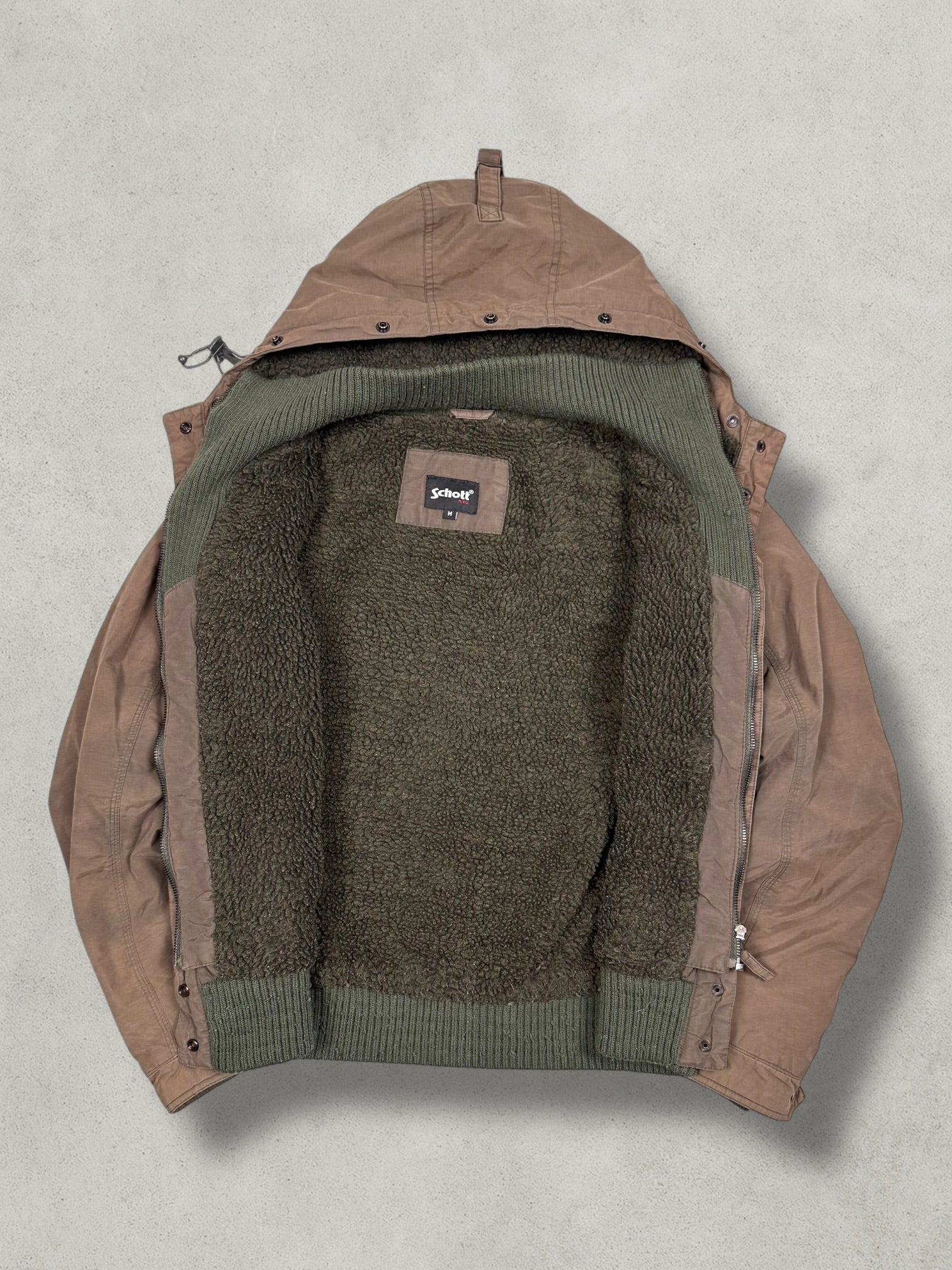 Schott Vintage Double Layer Jacket [M] Wmns - Vision Night 