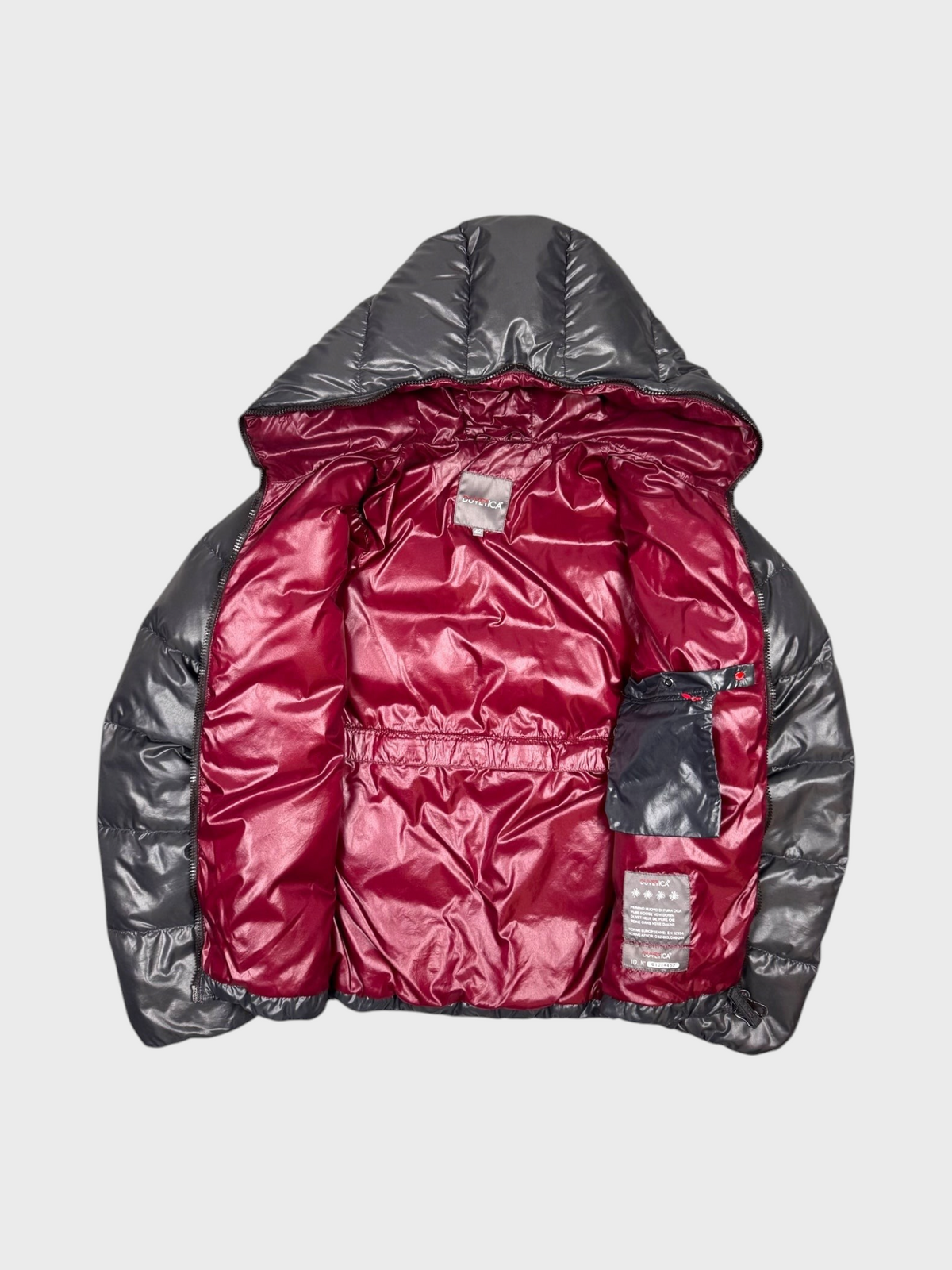 Duvetica Vintage Full-Zip Daunen Puffer Jacke [S] - Vision Night
