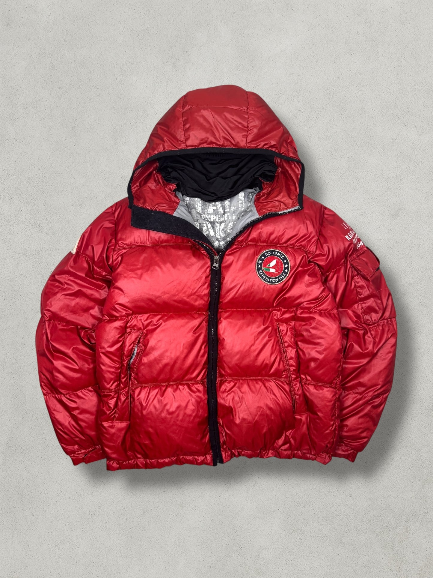 Dolomite Vintage Expedition Ski Mask Daunen Pufferjacke [L]