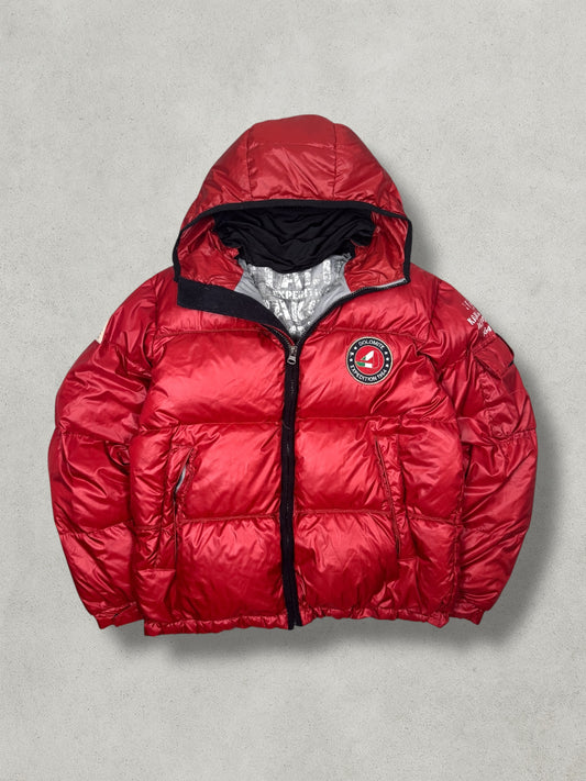 Dolomite Vintage Expedition Ski Mask Daunen Pufferjacke [L]