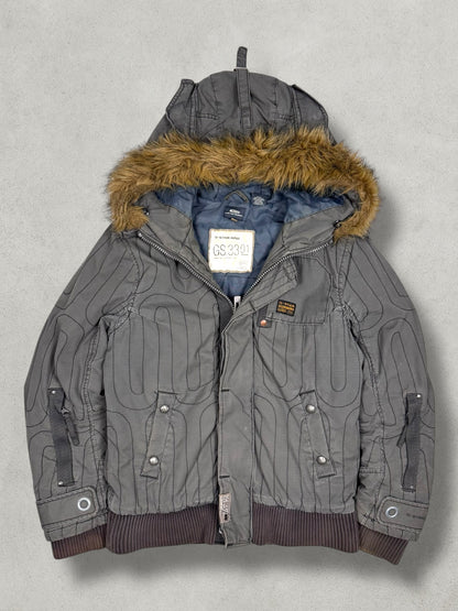 G-Star Vintage Military Pattern Denim Jacket [L]