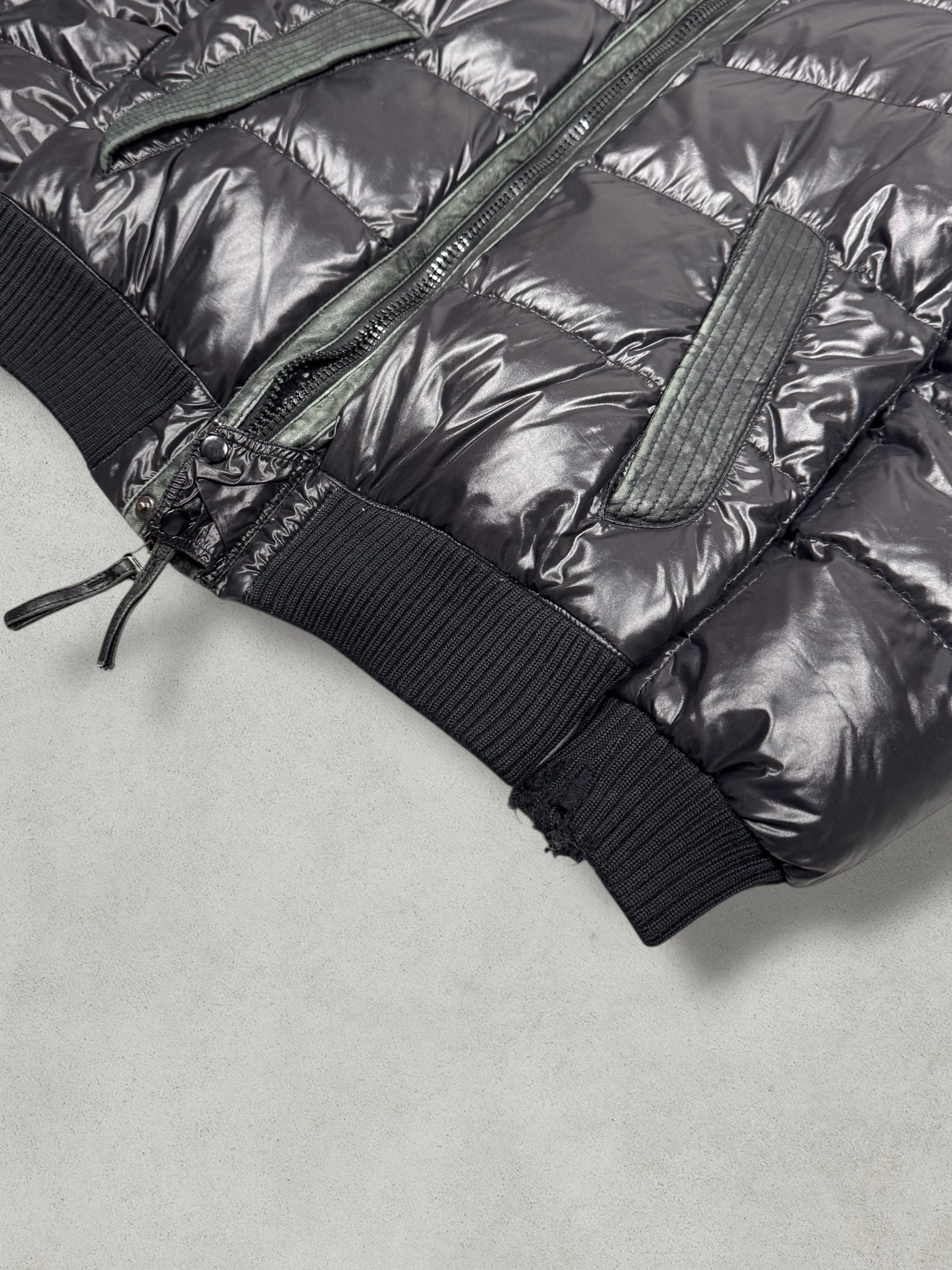 Duvetica Vintage Shiny Full Zip Daunen Puffer Jacke [M] Wmns - Vision Night 