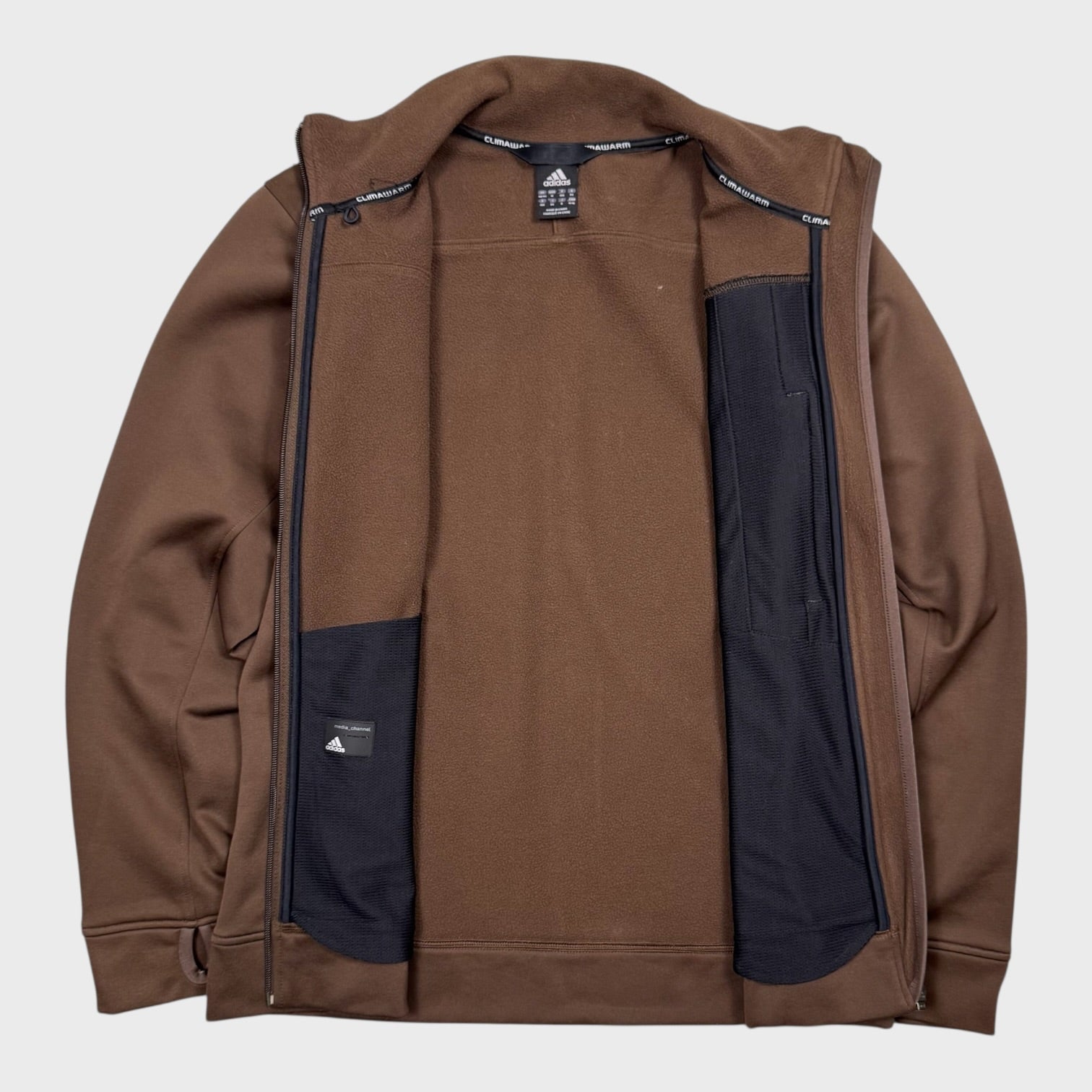 Adidas Vintage Fleece Zip Jacke [M] - Vision Night 