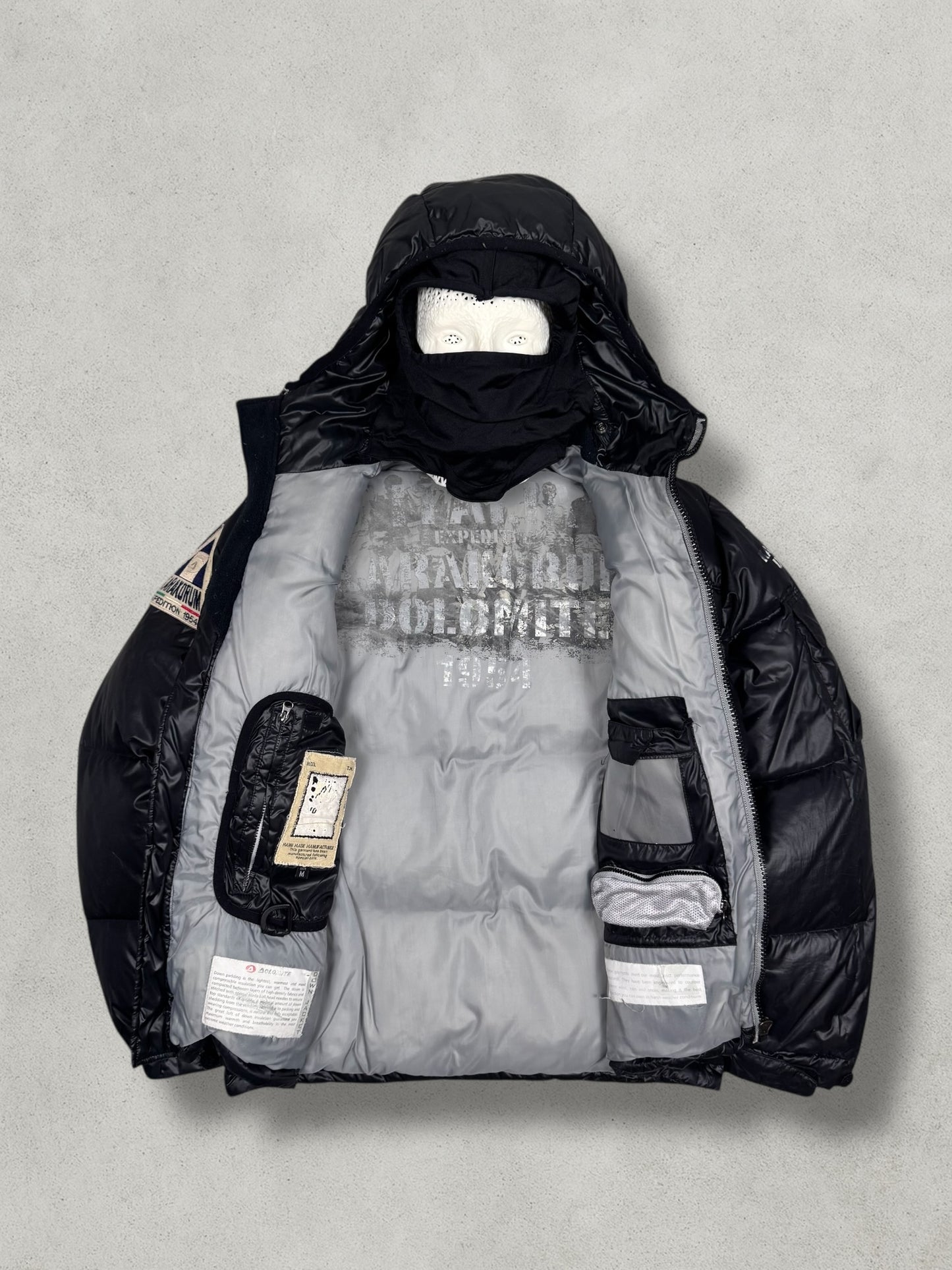 Dolomite Vintage Ski Mask Daunen Puffer Jacke [M]