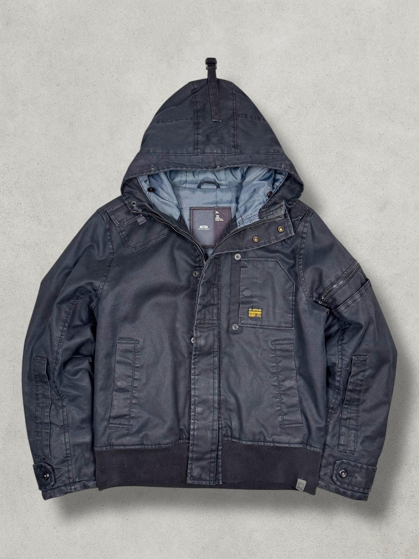 G-Star Vintage Wax Denim Jacket [L] - Vision Night 