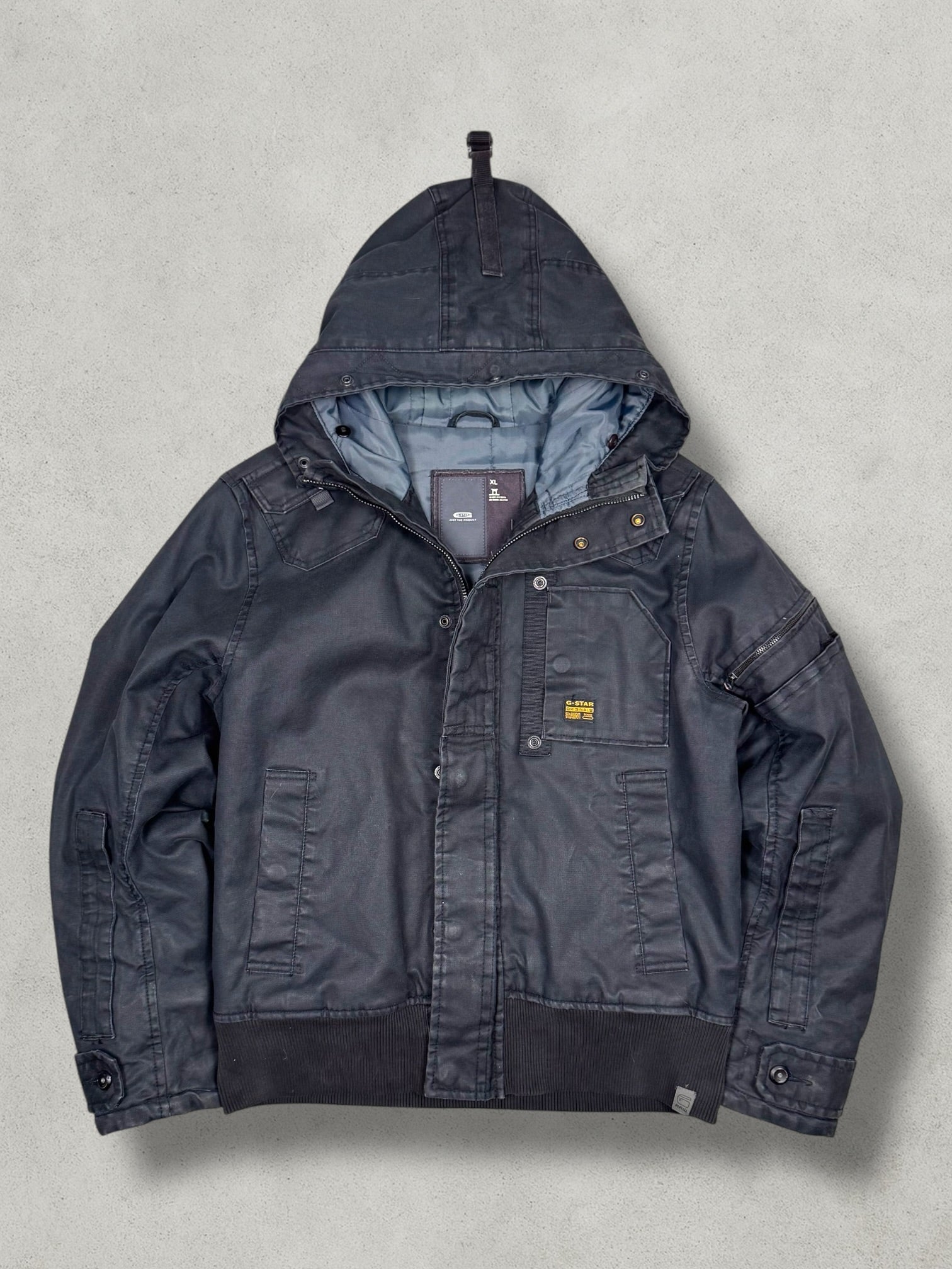 G-Star Vintage Wax Denim Jacket [L] - Vision Night 