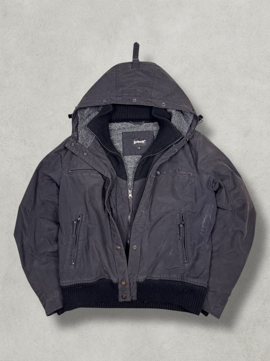 Schott Vintage Double Layer Jacket [M] Wmns - Vision Night 