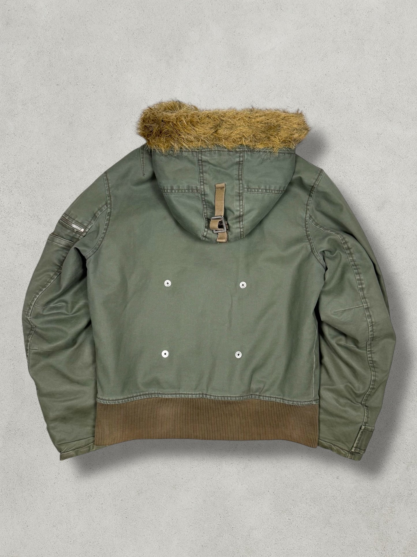 G-Star Vintage Wax Denim Fur Jacket [M] - Vision Night 