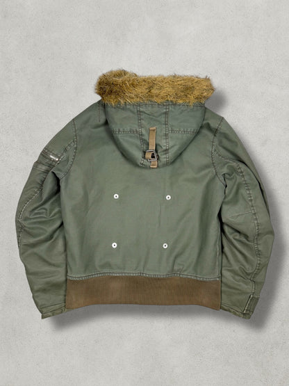 G-Star Vintage Wax Denim Fur Jacket [M] - Vision Night 