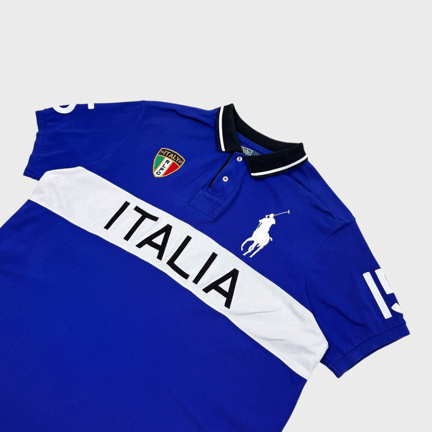 Ralph Lauren Vintage Italy Polo Shirt  [Xl] - Vision Night 