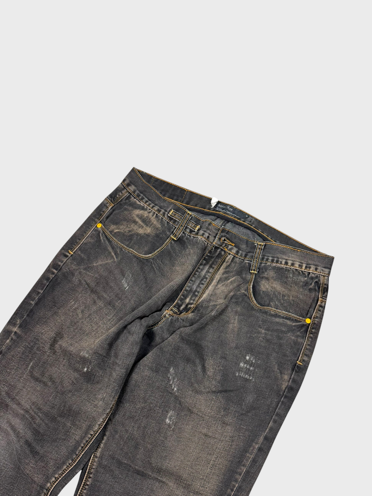 Rocawear Vintage Sunfade Jeans [Xl] - Vision Night