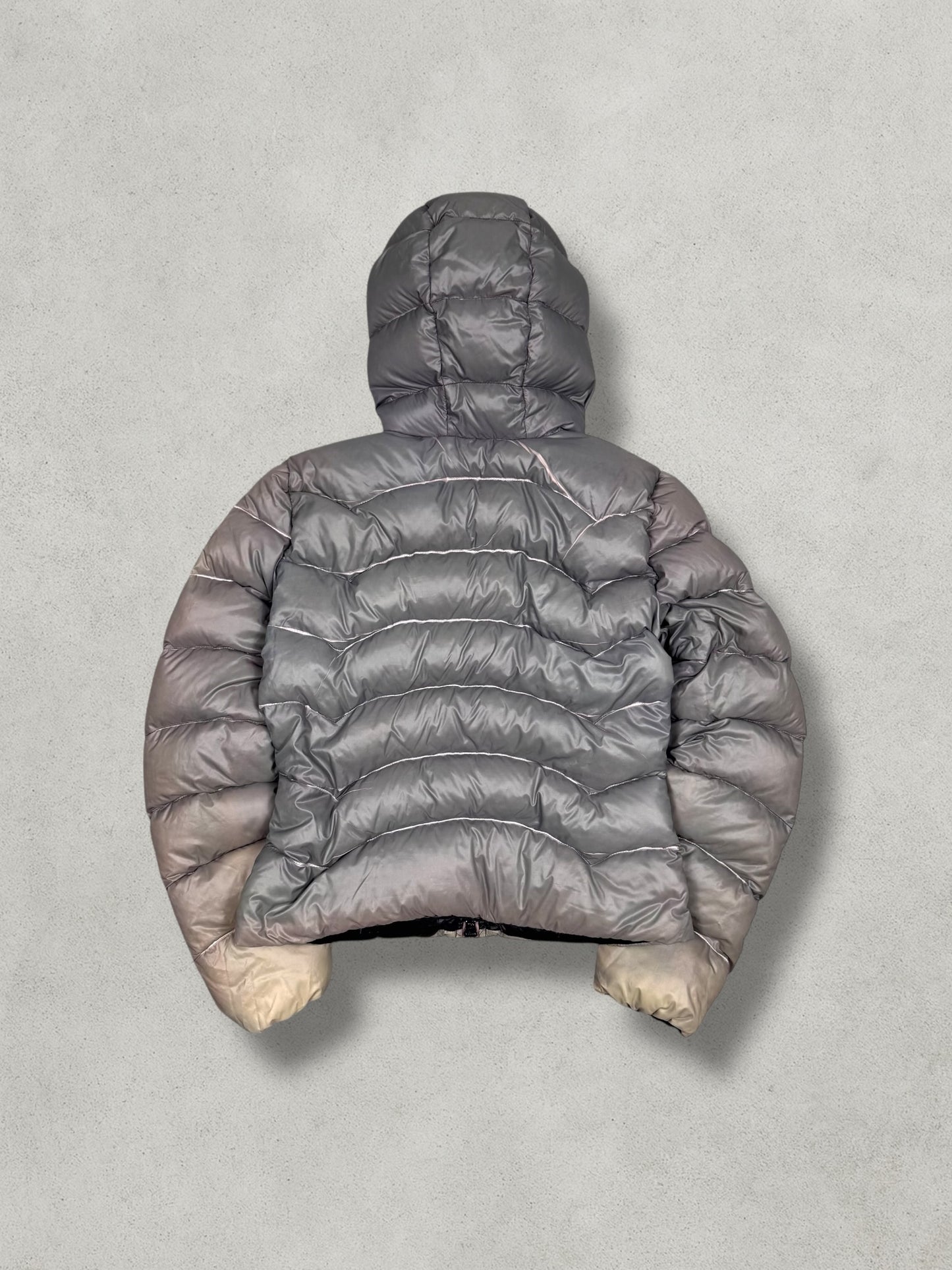 GAS Vintage Memory Color Shift Daunen Puffer Jacke [S] Wmns