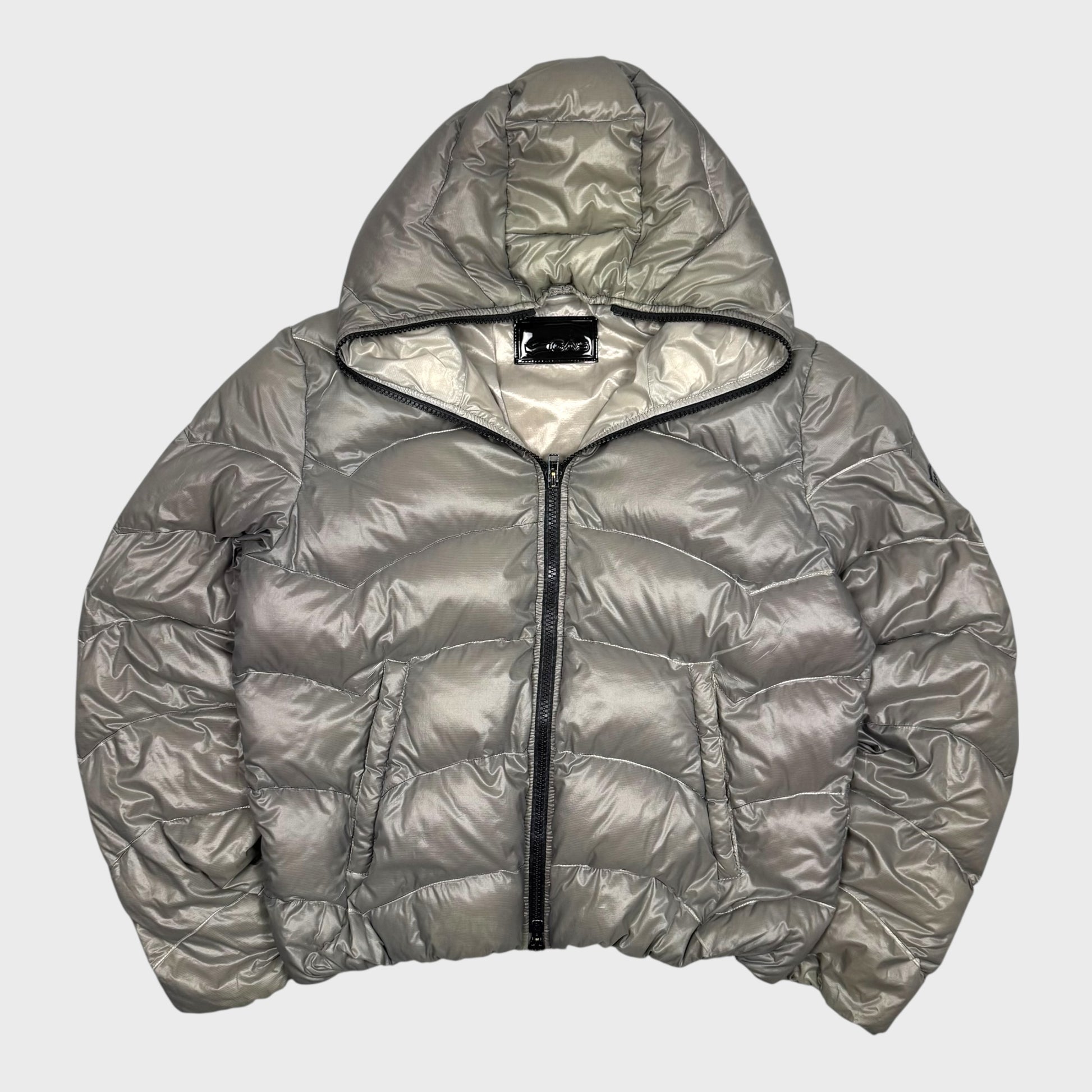 Gas Vintage DD Shell Daunen Puffer Jacke [L] - Vision Night 