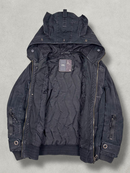 G-Star Vintage Military Pattern Denim Jacket [S]