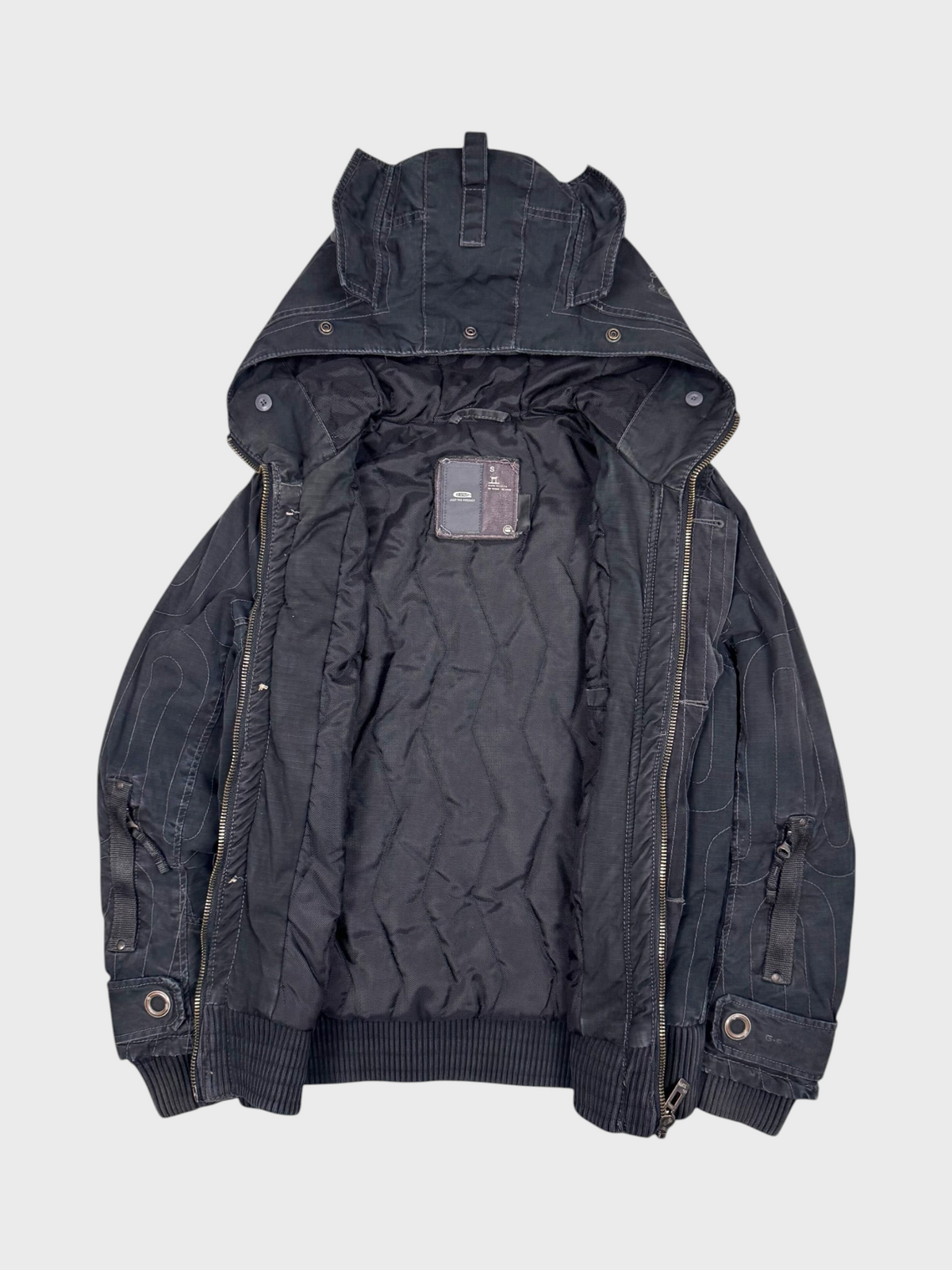 G-Star Vintage Military Pattern Denim Jacket [S] - Vision Night