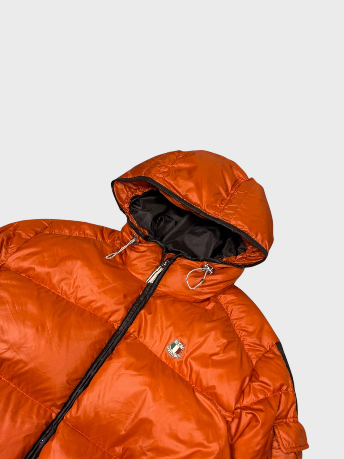 Dolomite Vintage Explorer Backprint Daunen Puffer Jacke - Vision Night