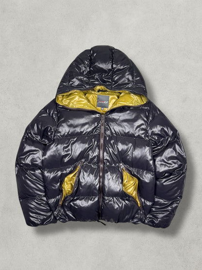 Duvetica Vintage Shiny Two-Tone Daunen Puffer Jacke [S]