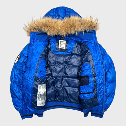 Dolomite Vintage Explorer Fur Daunen Puffer Jacke [L] - Vision Night 