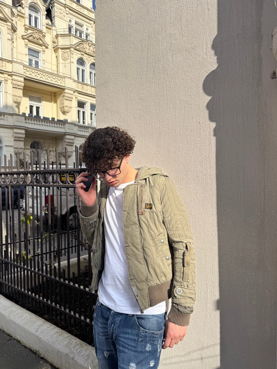 G-Star Vintage Military Pattern Denim Jacket [S] - Vision Night 
