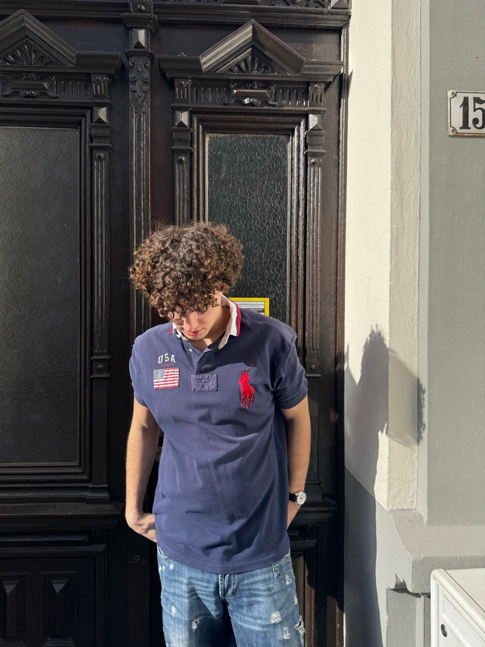 Ralph Lauren Vintage USA Polo Shirt [L] - Vision Night 