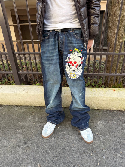 Ed Hardy Vintage Baggy Jeans [L] - Vision Night 