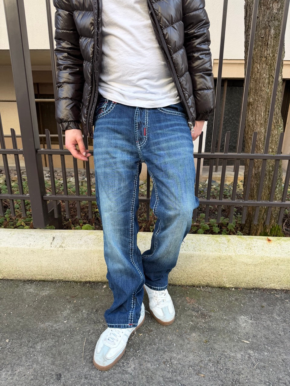 True Religion Vintage Red Devil Jeans